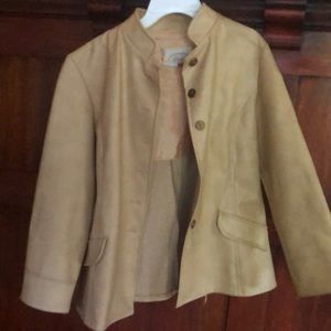 Faux Leather Kids Jacket.